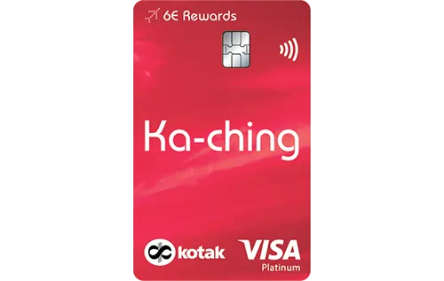 6E Rewards – IndiGo Kotak Bank Credit Card