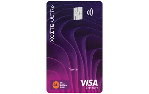 AU Xcite Ultra Credit Card
