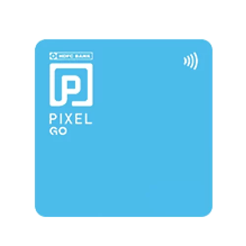 HDFC Bank Pixel Go Credit Card
