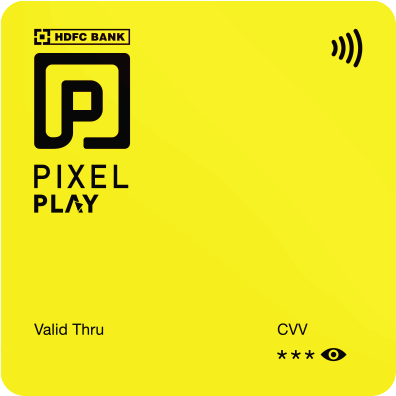HDFC Bank Pixel Play Credit Card