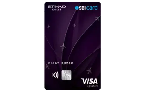 Etihad Guest SBI Credit Card