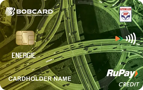 HPCL Energie RuPay BOBCARD Credit Card