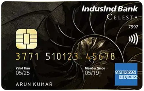 IndusInd Bank Celesta Credit Card