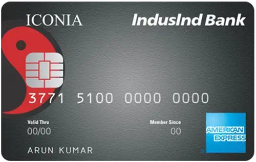 IndusInd Bank Iconia Amex Credit Card
