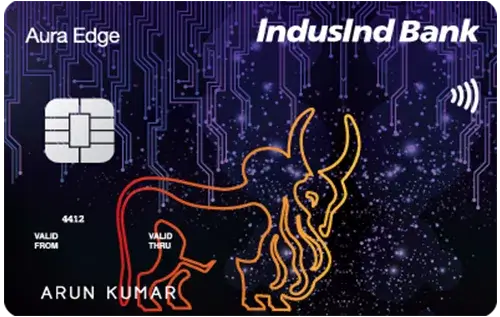 IndusInd Platinum Aura Edge Credit Card