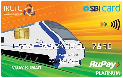 IRCTC RuPay SBI Credit Card