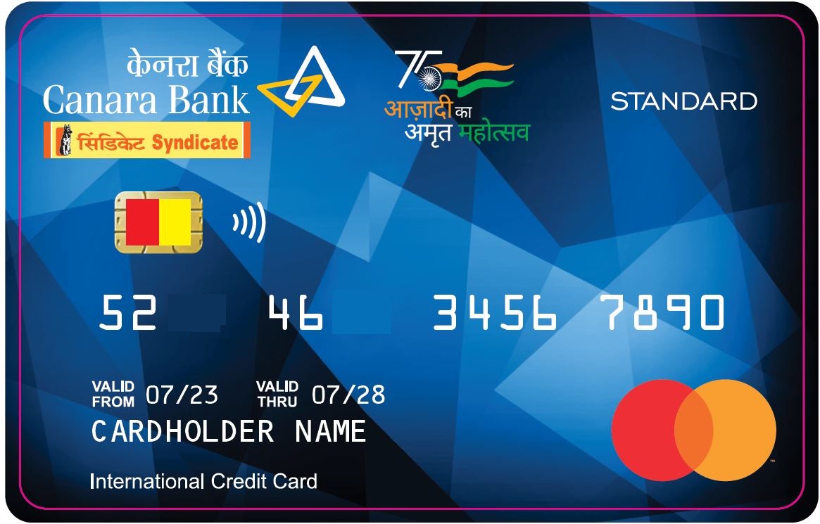 Canara MasterCard Standard Credit Card
