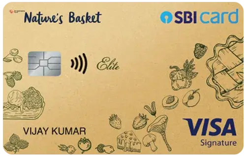 Nature's Basket SBI Card Elite