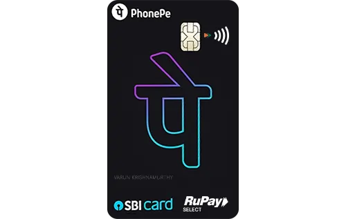 PhonePe SBI SELECT BLACK Credit Card