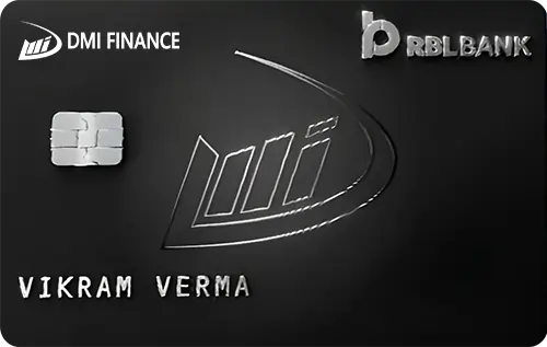 RBL Bank DMI Finance Credit Card