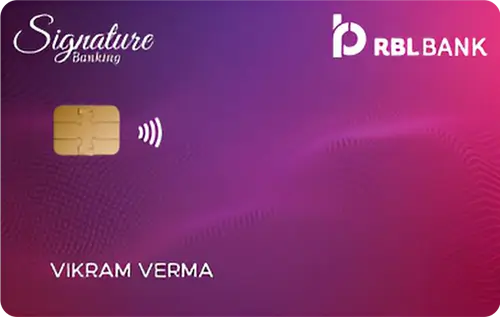 RBL Signature Banking Credit Card