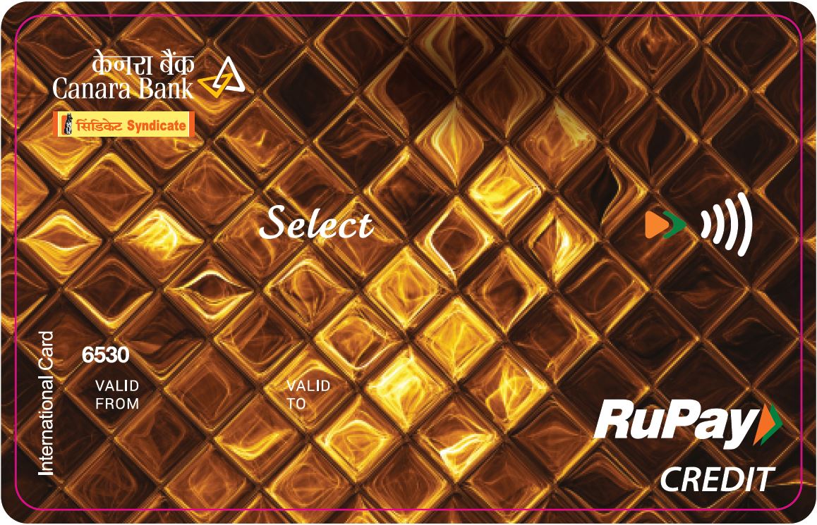 Canara RuPay Select Secured Credit Card