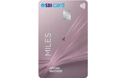 SBI MILES Credit Card