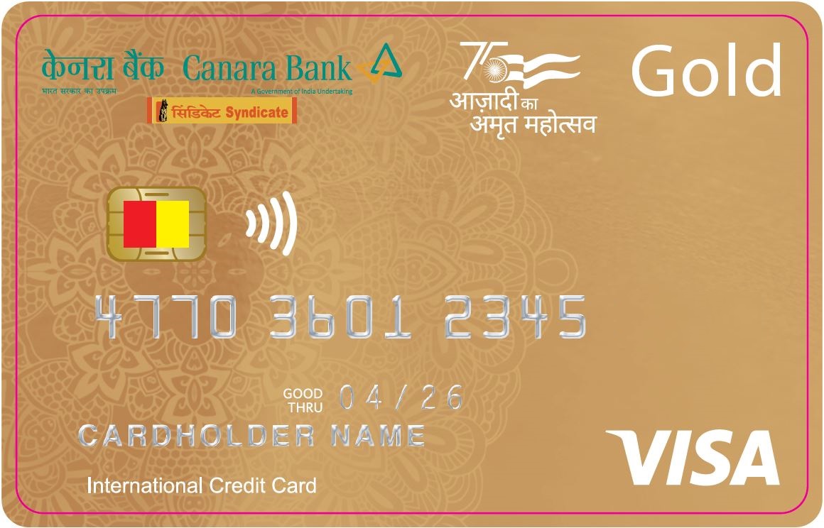 Canara VISA Gold Credit Card